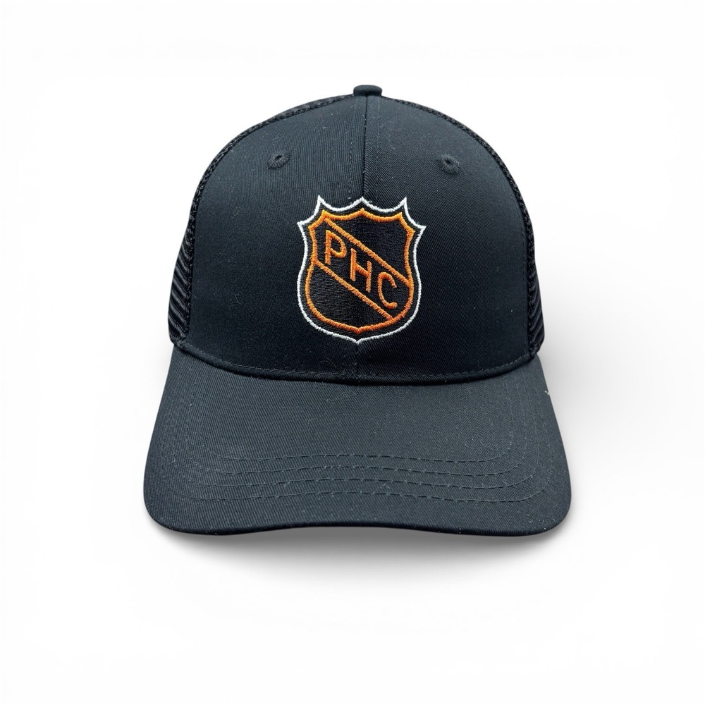 Streaker Sports Pond Hockey Classic Trucker Hat Cap Embroidered Mesh Black New